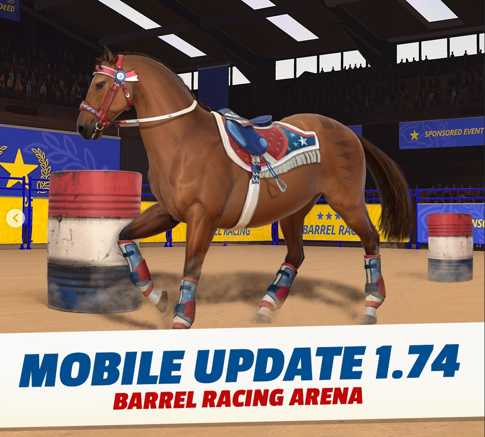 UPDATE: Barrel Racing lands on Rival Stars mobile!